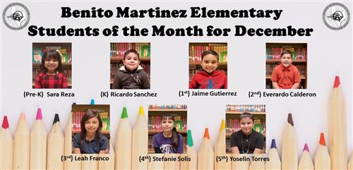 BME December Students of the Month